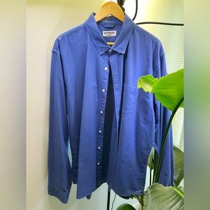 Express Slim Soft Wash Long Sleeve Shirt